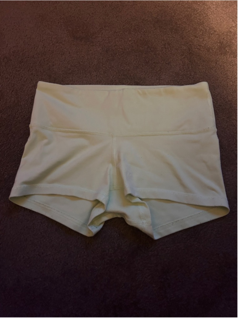 Women's Lululemon Athletic Shorts Size 4 Lime Green - Picture 5 of 11